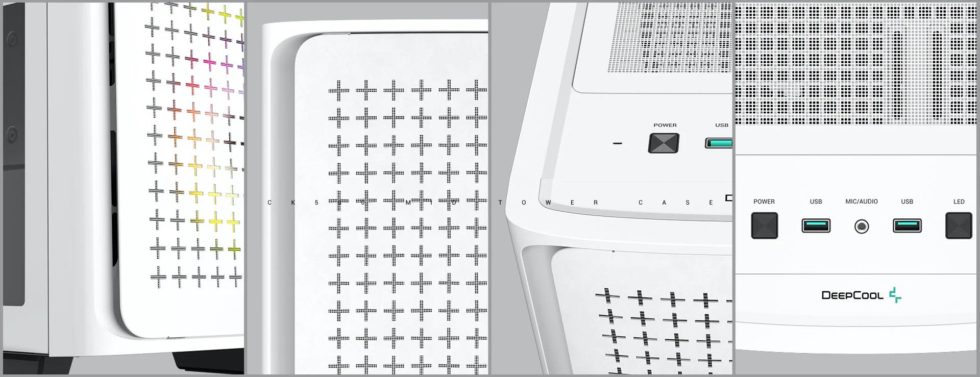 کیس گیمینگ دیپ کول مدل DeepCool CK560 White