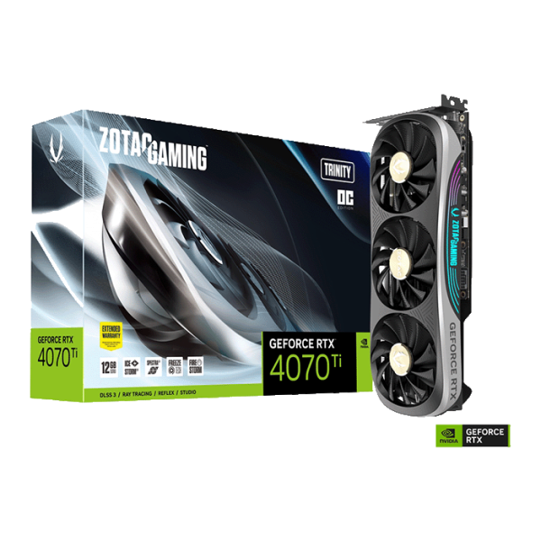 کارت گرافیک زوتک مدل ZOTAC GAMING GeForce RTX 4070 Ti Trinity OC