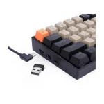 کیبورد گیمینگ ردراگون Redragon DRACONIC ELITE K530 PRO OG&BK&GY سویچ آبی