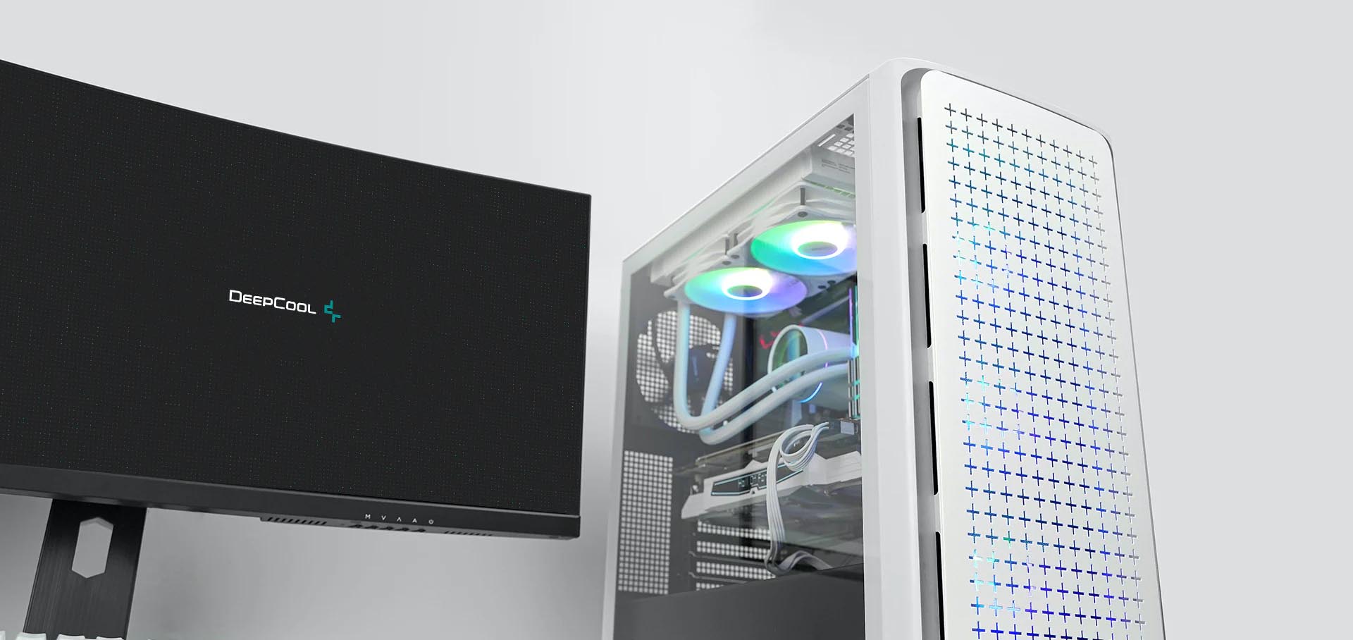 کیس گیمینگ دیپ کول مدل DeepCool CK560 White