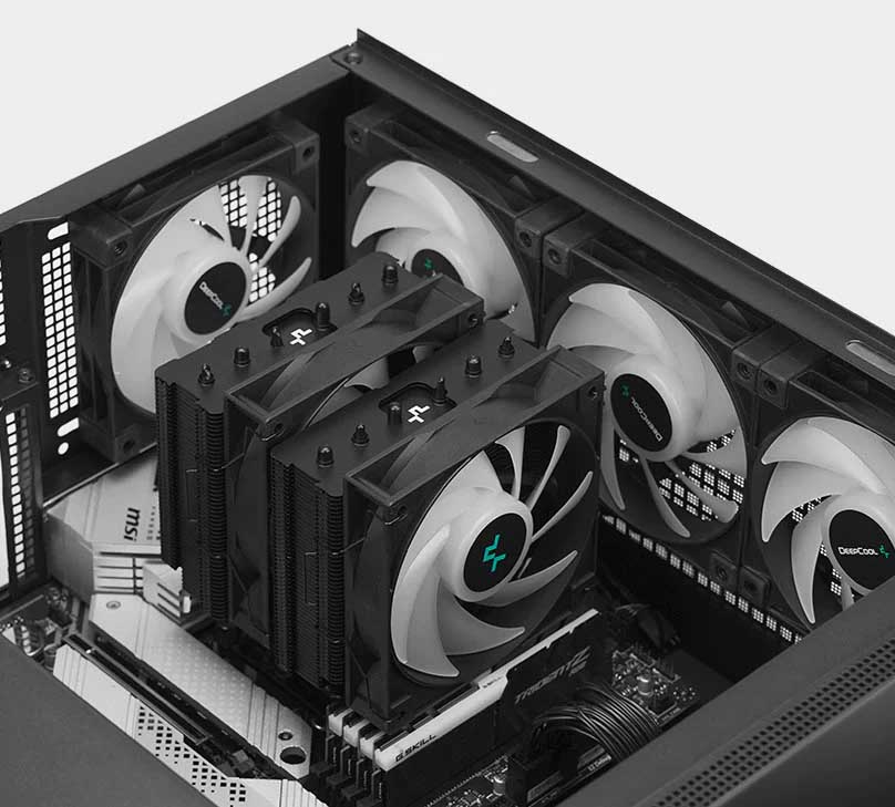 فن خنک کننده CPU دیپ کول مدل Deepcool AG620 Black ARGB