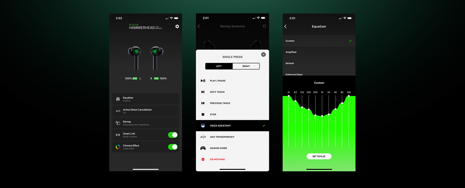 هدفون ریزر مدل Razer Hammerhead True Wireless Gen 2