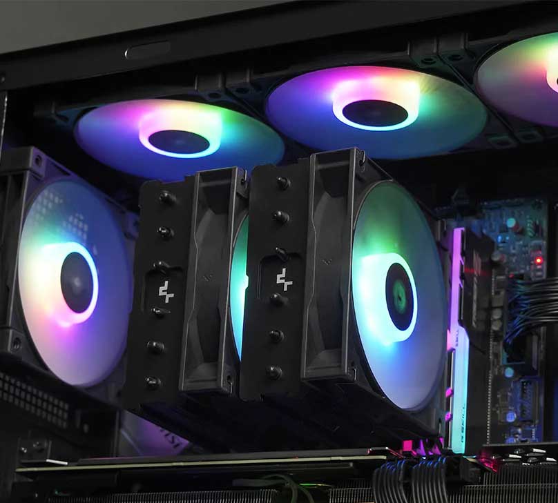 فن خنک کننده CPU دیپ کول مدل Deepcool AG620 Black ARGB