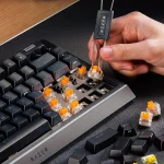 کيبورد گیمینگ ريزر RAZER BLACKWIDOW V4 Tenkeyless سوییچ نارنجی