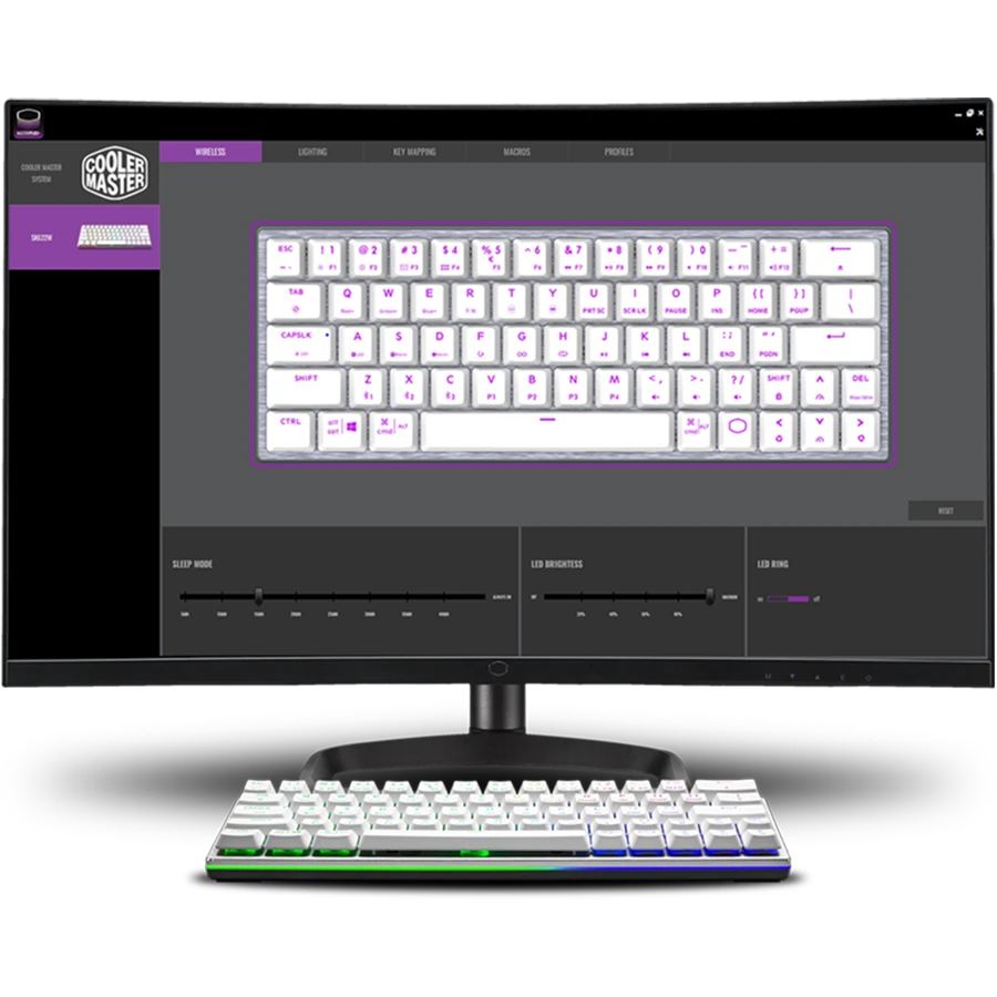 کیبورد گیمینگ کولر مستر COOLER MASTER SK622 GKTR1
