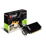 کارت گرافیک ام اس ای مدل MSI GeForce GT 710 2GD3H LP