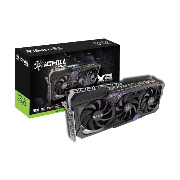 کارت گرافیک اينو تري دي مدل INNO3D GEFORCE RTX 4090 ICHILL 24GB X3