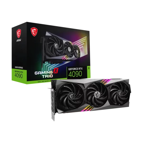 کارت گرافیک ام اس ای مدل MSI GeForce RTX 4090 GAMING X TRIO 12G
