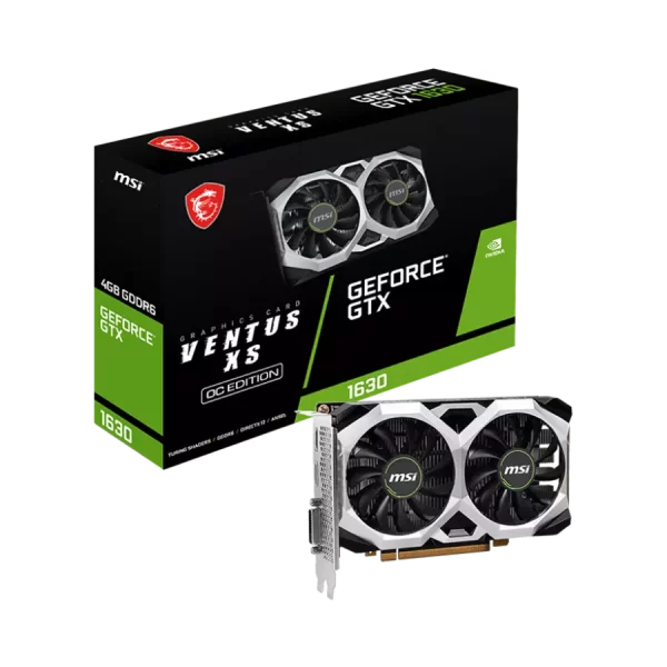 کارت گرافیک ام اس ای مدل MSI GeForce® GTX 1630 VENTUS XS 4G OC