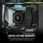 حافظه رم دسکتاپ تک کاناله Corsair مدل VENGEANCE 16GB (1x16GB) DDR5 DRAM 5200MT/s CL40 Memory Kit Black