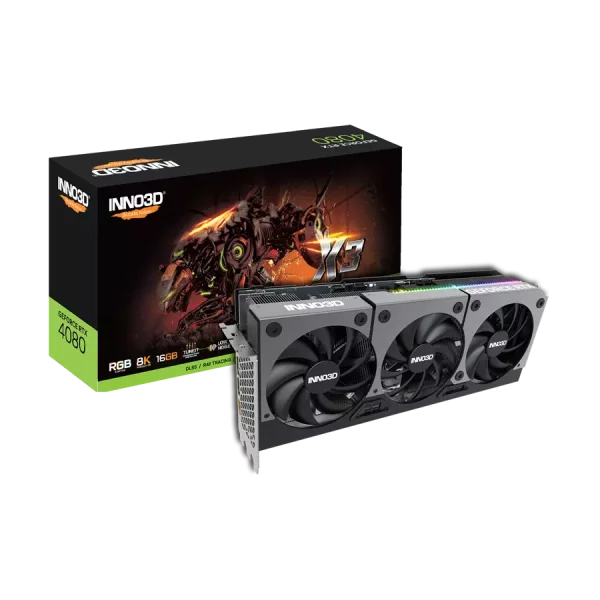 کارت گرافیک اينو تري دي مدل INNO3D GEFORCE RTX 4080 16GB X3