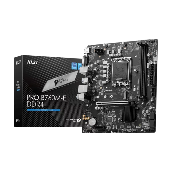 مادربرد ام اس ای مدل MSI PRO B760M-E DDR4