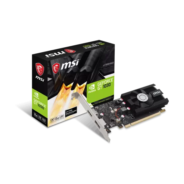 کارت گرافیک ام اس ای مدل MSI GeForce GT 1030 2G LP OC