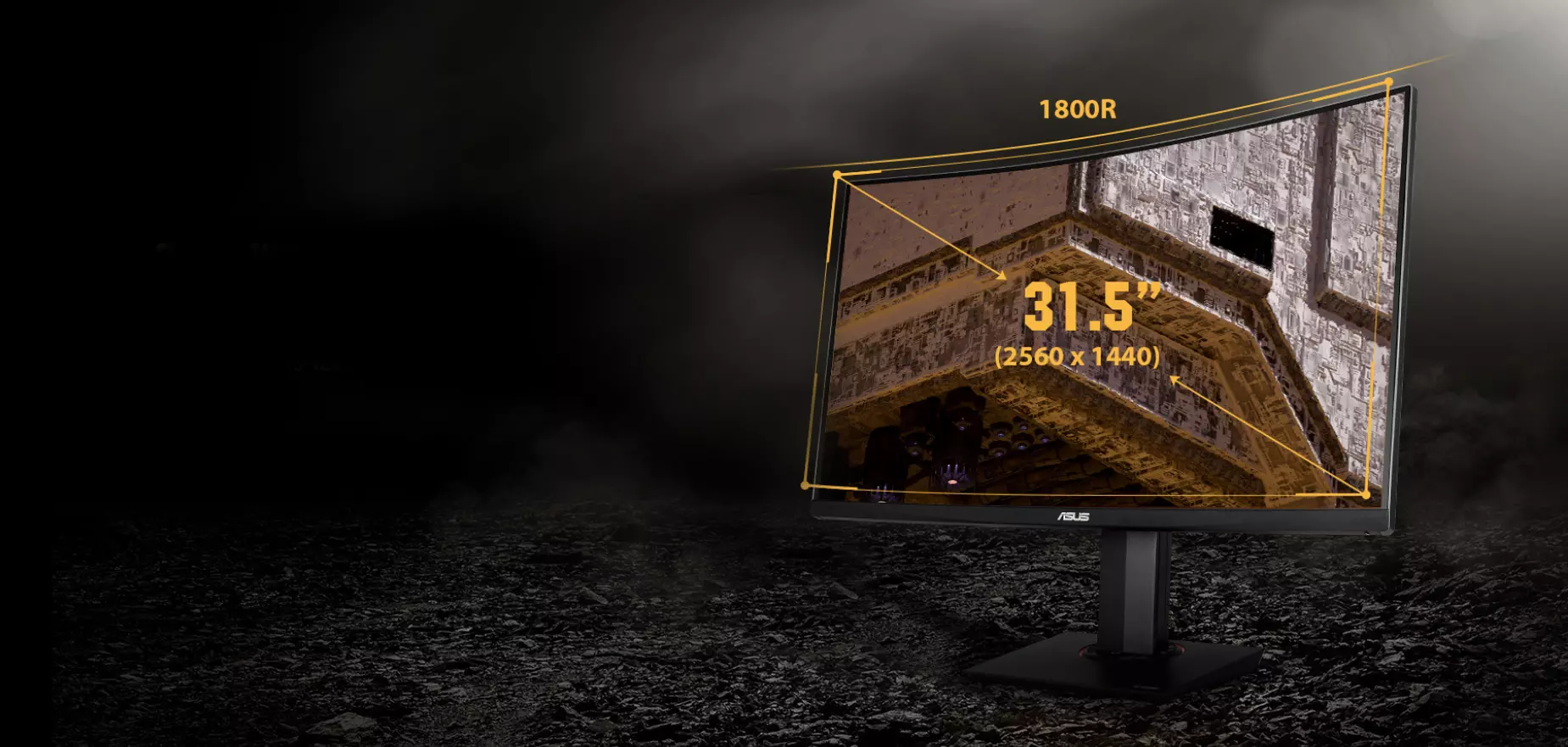 مانیتور ایسوس ASUS TUF VG32VQR