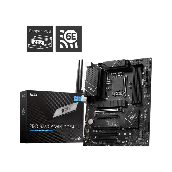 مادربرد ام اس ای مدل MSI PRO B760-P DDR4