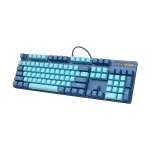 کيبورد گیمینگ رپو V500 Pro Cyan Blue