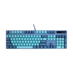 کيبورد گیمینگ رپو Rapoo V500 Pro Cyan Blue