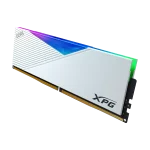 حافظه رم دسکتاپ دو کاناله ADATA XPG مدل LANCER RGB DDR5 5200 سفید