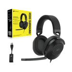 هدست گیمینگ کورس ایر مدل Corsair HS65 SURROUND Carbon