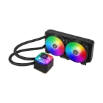 فن خنک کننده CPU سیلور استون مدل SilverStone IceGem 240 ARGB Black