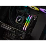 حافظه رم دسکتاپ دو کاناله Corsair مدل VENGEANCE RGB 64GB (2x32GB) DDR5 5200Mh/z CL40 - تصویر 3