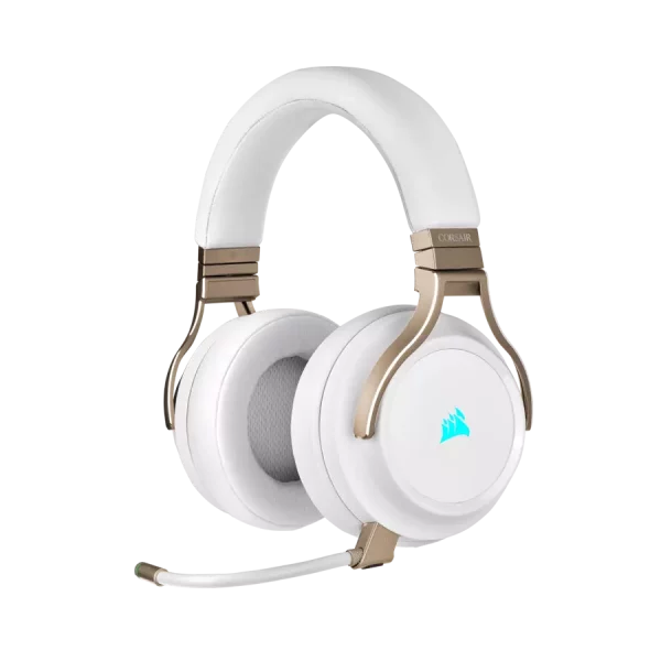 هدست گیمینگ HEADSET VIRTUOSO RGB WIRELESS PEARL