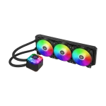 فن خنک کننده CPU سیلور استون مدل SilverStone IceGem 360 ARGB Black