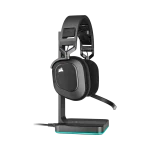 هدست گیمینگ کورس ایر مدل CORSAIR HS80 RGB WIRELESS Black