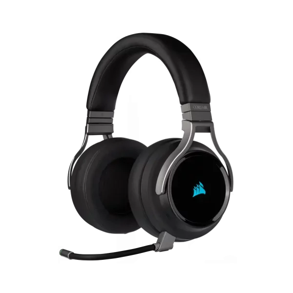 هدست گیمینگ کورس ایر مدل Corsair VIRTUOSO RGB WIRELESS Carbon