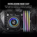 حافظه رم دسکتاپ دو کاناله Corsair مدل DOMINATOR TITANIUM RGB 32GB (2x16GB) DDR5 6600MHz C32