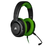 هدست گیمینگ کورسیر مشکی سبز Corsair HS35