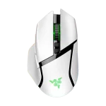 موس گیمینگ ریزر مدل Razer Basilisk v3 pro White
