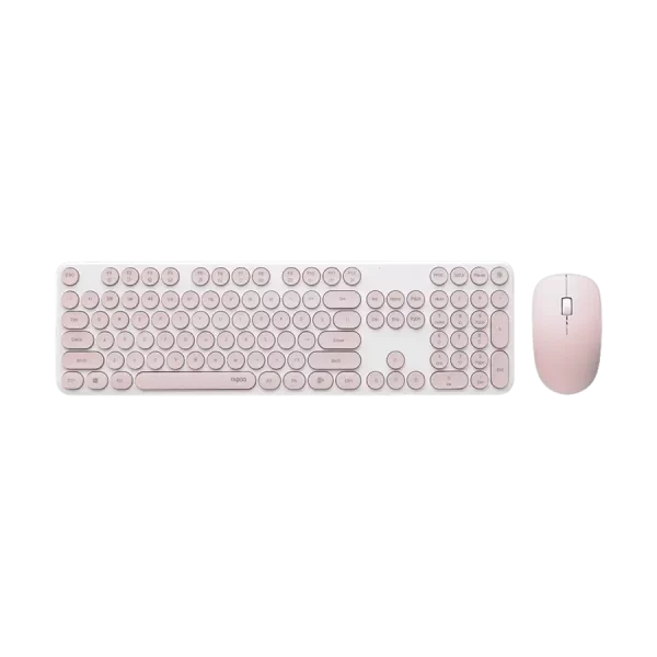 باندل موس و کیبورد رپو Rapoo X260S Pink