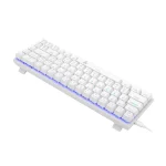 کیبورد گیمینگ تی دگر T-Dagger Viator T-TGK325 White سوئیچ قرمز
