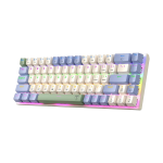 کیبورد گیمینگ تی دگر T-Dagger Viator T-TGK325 Rainbow سوئیچ قرمز