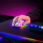 موس گیمینگ ریزر مدل Razer Basilisk v3 pro White