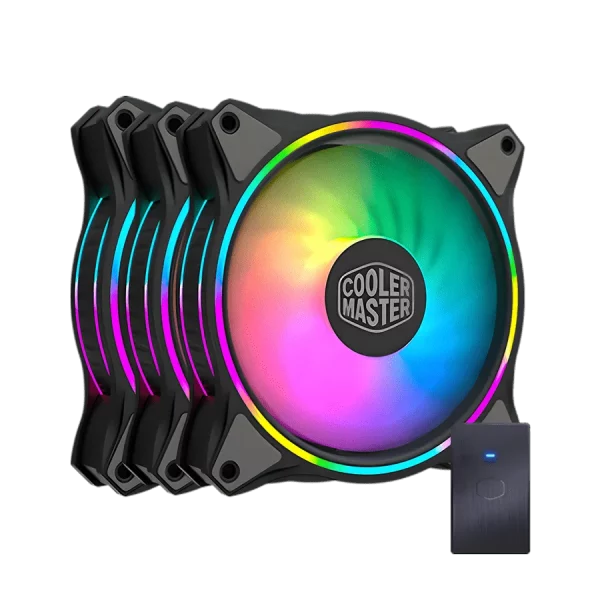فن کیس کولر مستر COOLERMASTER MASTERFAN MF120 HALO 3IN1