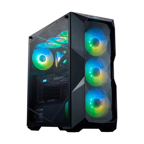 کیس گیمینگ کولرمستر Coolermaster MASTERBOX TD500 CRYSTAL