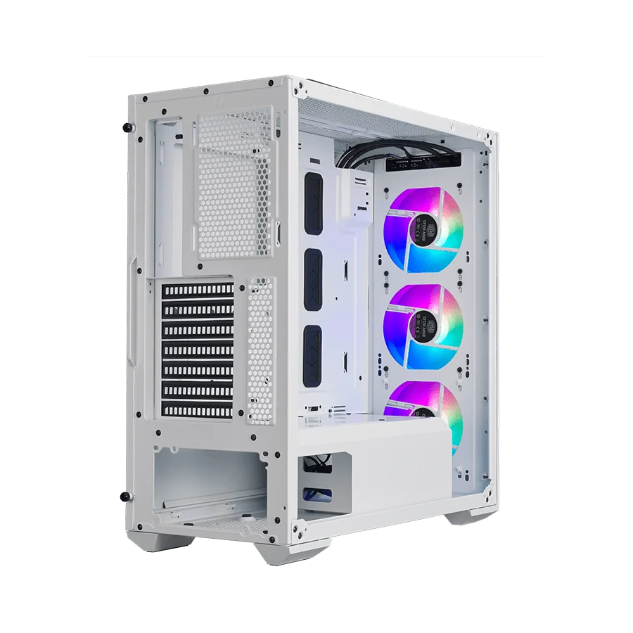 کیس گیمینگ کولرمستر Coolermaster MASTERBOX TD500 Mesh-White