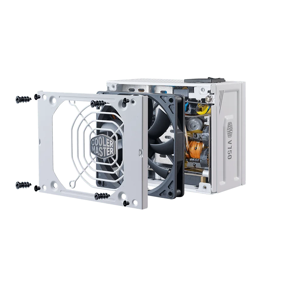 منبع تغذیه کولر مستر Coolermaster V750 SFX GOLD White ATX 3.0