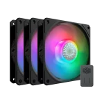 فن کیس کولر مستر COOLERMASTER SICKLEFLOW 120 ARGB 3IN1 Black