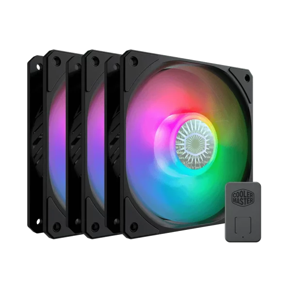 فن کیس کولر مستر COOLERMASTER SICKLEFLOW 120 ARGB 3IN1 Black