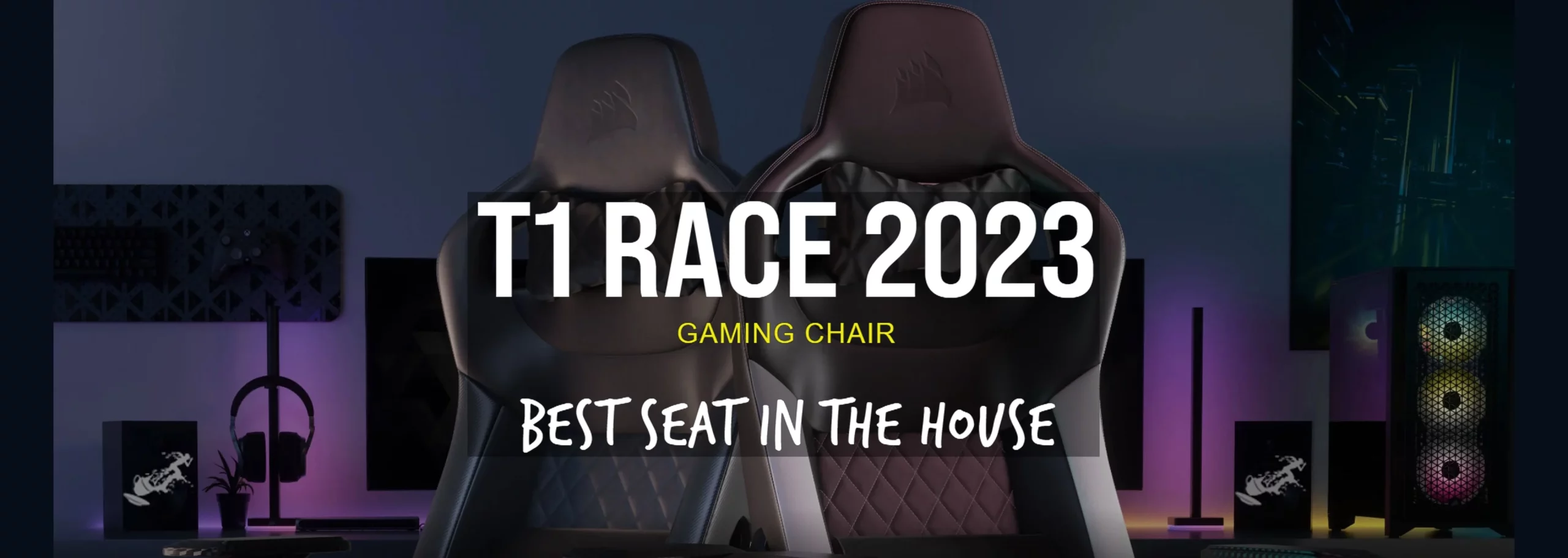 صندلی گیمینگ کورسیر Corsair T1 RACE Black