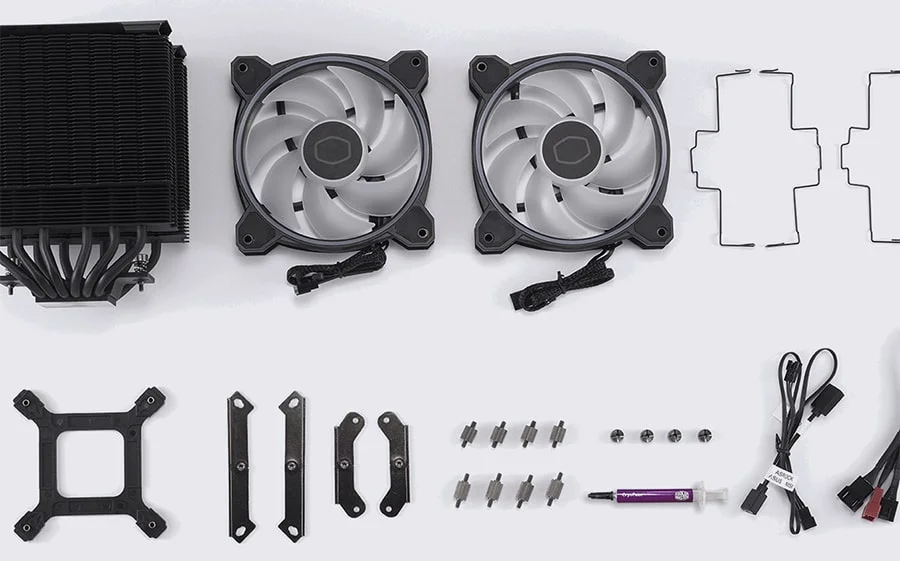 خنک کننده پردازنده کولر مستر COOLERMASTER HYPER 622 HALO Black