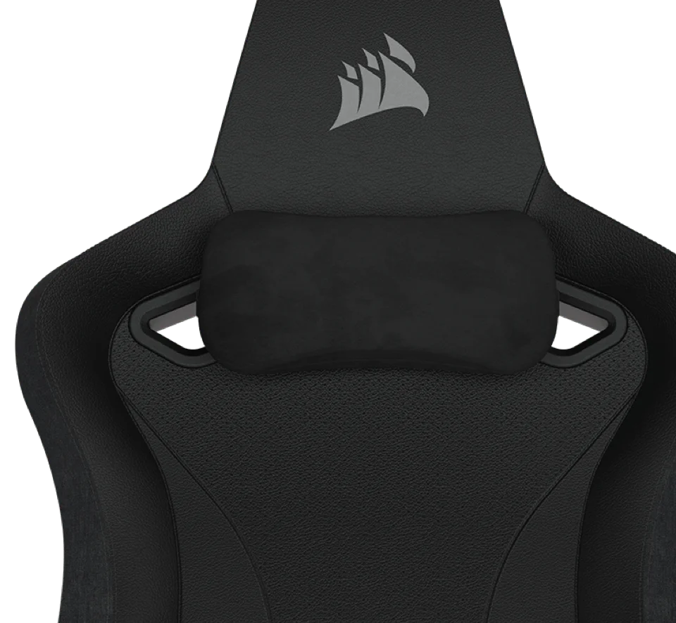 صندلی گیمینگ کورسیر TC200 Plush Leatherette Black
