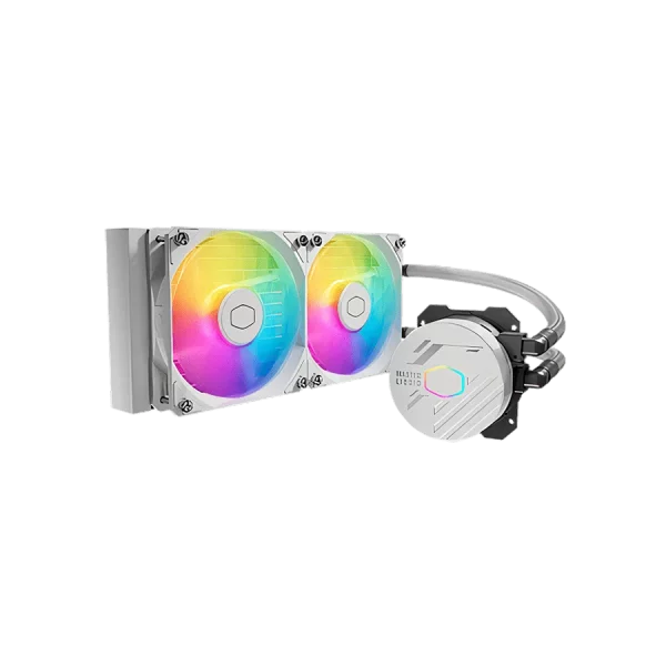 خنک کننده مایع پردازنده کولر مستر COOLERMASTER MASTERLIQUID 240L CORE ARGB White