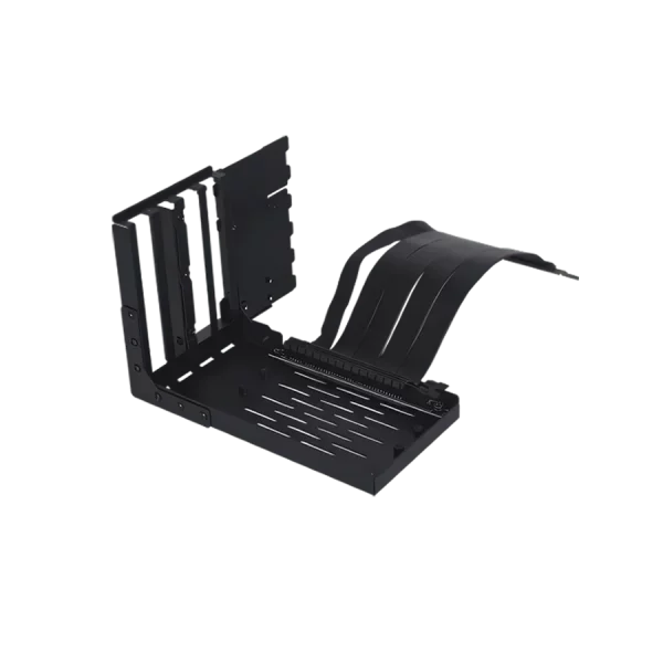 کابل و براکت نصب عمودی کارت گرافیک لیان لی UNIVERSAL PCI 4.0 Black مشکی