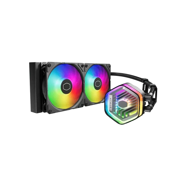 خنک کننده مایع پردازنده کولر مستر COOLERMASTER MASTERLIQUID 240 ATMOS Black