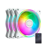 فن کیس کولر مستر COOLERMASTER MASTERFAN MF120 HALO 3IN1 White
