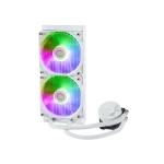 خنک کننده مایع پردازنده کولر مستر MASTERLIQUID 240L CORE ARGB White